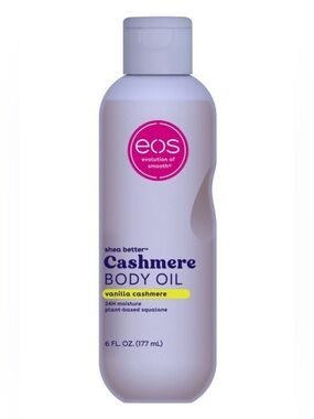 NEW❤️ eos Shea Better Cashmere Body Oil - Vanilla Cashmere